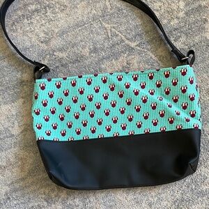 Stylish Disney Black and Teal Women's Bag